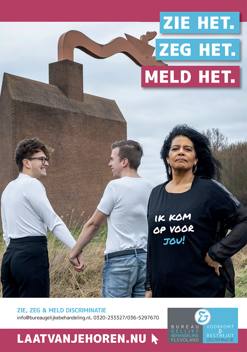 Publicatie Een overzicht van de discriminatie meldingen in Flevoland van 2021